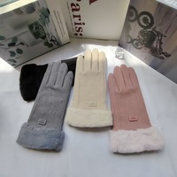 Vêtements d'hiver pour femmes, en peluche épaisse, multifonctionnels, coupe-vent, compatibles avec les écrans tactiles