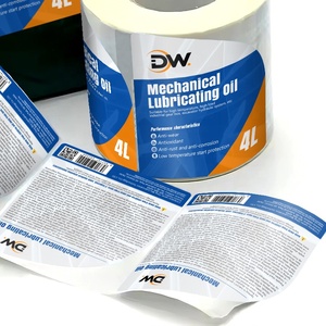 Etiqueta de película personalizada de entrega rápida dentro de la impresión de etiquetas Iml para detergente, lata de plástico, Material PP en Etiqueta de molde para barriles de aceite - Product Image 5