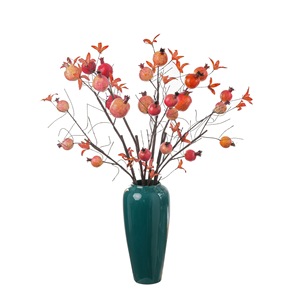 Rama de Granada Artificial CallaFloral, Decoración de Espuma para el Hogar y Bodas, Naranja, Rosa, Rojo, Rama Individual MW25351 - Product Image 5
