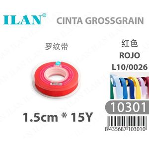 Nastro Rosso 1,5cm 15Y - Product Image 1