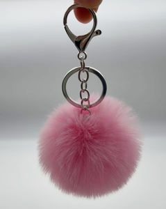 Porte-clés <span class=keywords><strong>Pompon</strong></span> <span class=keywords><strong>en</strong></span> Gros 6cm, Boule de Peluche <span class=keywords><strong>en</strong></span> Fausse <span class=keywords><strong>Fourrure</strong></span> de Lapin, Porte-clés <span class=keywords><strong>Pompon</strong></span> <span class=keywords><strong>en</strong></span> Peluche - Product Image 5