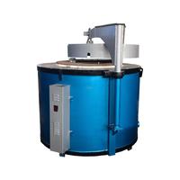 Four de fusion de métaux au propane de 10 kg à 5000 kg avec contrôle automatique PID pour la ferraille d'aluminium