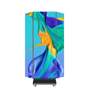 Poster Screen <strong>Double</strong> <strong>Sided</strong> Three Fold LED Electronic Poster Screen <strong>Display</strong> 3 <strong>Sided</strong> Led Banner - Product Image 1