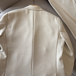 <span class=keywords><strong>Costume</strong></span> de Mariage Homme Deux Pièces <span class=keywords><strong>Beige</strong></span> Exquis <span class=keywords><strong>Slim</strong></span> Sur Mesure Simple Boutonnage Haut de Gamme - Product Image 5