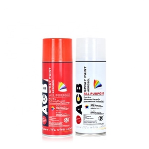 Peinture en aérosol chromée métallique ACB pour l'entretien automobile, apprêt métallique, 450 ml, peinture acrylique en aérosol - Product Image 2