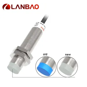LANBAO LR12 serisi M12 pozisyon sensörleri endüktif yakınlık sensörü anahtarı CE UL dc voltaj sensörü
