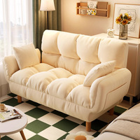 Sofá Cama Reclinable Moderno de 4 Plazas, Plegable y de Pie para Espacios Pequeños