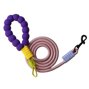 Nouvelle laisse de chien avec bandoulière nuage bulle coton poignée couleur bloquant laisse de chien pour chiens de taille moyenne - Product Image 5