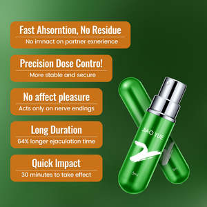 Produttore di fabbrica forte Spray maschile miglior effetto di miglioramento maschile sesso Spray tenere a lungo il tempo di sesso Spray per gli uomini - Product Image 4