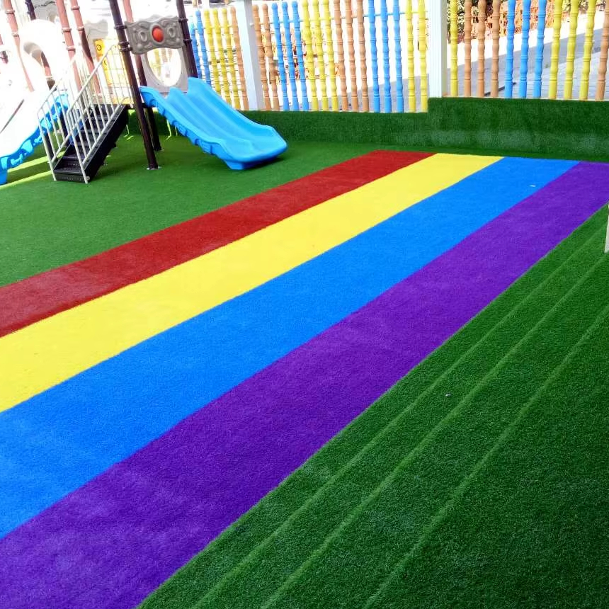 Colourful Carpet Grass Durable, Safe, and Fun for Kids