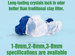 Litière pour chat en cristal de haute qualité, séchage rapide, élimination supérieure des odeurs, gel de silice, sable pour chat - Product Image 4
