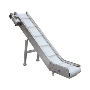 Incline Food conveyor/ Modular plastic belt conveyor for fruit conveyor chain belt