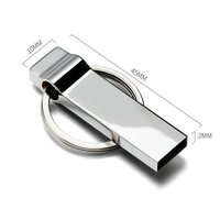 Flashdisk Grosir Pendrive Logam Mini USB Stick 1GB 2GB 4GB 8GB 16GB 32GB 64GB 128GB Flash Drive Custom