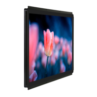 Service OEM ODM personnalisé, kiosque, écran tactile industriel LCD 27 pouces, cadre ouvert, résolution 1080p FHD, bordure ultra-fine