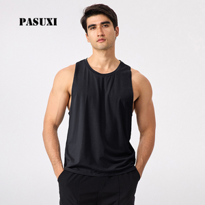 Débardeur de <span class=keywords><strong>musculation</strong></span> pour homme PASUXI, en modal tricoté, respirant, séchage rapide, sans manches, pour fitness, <span class=keywords><strong>musculation</strong></span>, personnalisable - Product Image 1