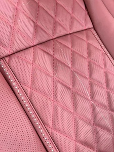 Fundas de Asiento de Coche Personalizadas de Fibra de Carbono y Cuero Impermeables, Juego Completo de Protectores de Asiento de Coche Deportivos de Lujo para <span class=keywords><strong>Ford</strong></span> Mustang - Product Image 6