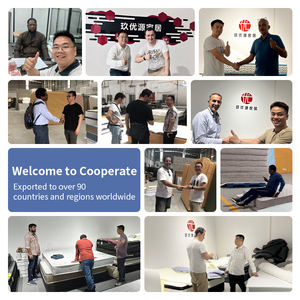 King Queen Size Silent Independent Pocket Spring Mattress 380g/m Knitted Fabric Comfortable Quilted Foam Eco-Friendly - Product Image 4