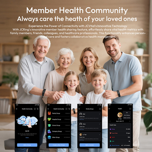 JCVital V5 Negro Venta caliente barato OEM ODM Personalizado Smart Health Monitoring Pulseras Smart Band Watch Fabricante en China - Product Image 6