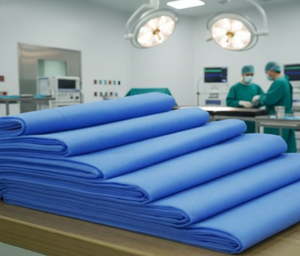 El tejido no tejido SSMS eficiente garantiza una protección fuerte, transpirabilidad y fiabilidad para productos sanitarios profesionales. - Product Image 1
