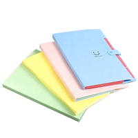 Série Morandi, classeur à 5 poches extensibles, opaque, en PP, classeur accordéon, pochette de présentation, format A4, classeur pour étudiants, organiseur