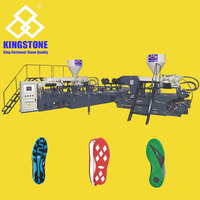 Machine à semelle rotative en PVC TPR, souliers pour sandales