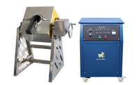 Fourneau de fusion électrique Superbmelt 10 kg 15 kg 20 kg pour métaux argent cuivre aluminium or