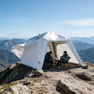 Dôme gonflable résistant au vent fort <span class=keywords><strong>avec</strong></span> ancrage renforcé pour les sites de <span class=keywords><strong>camping</strong></span> en hauteur exposés - Product Image 3