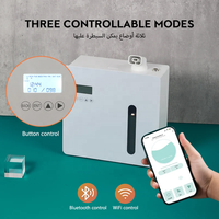 Diffuseur d'huiles essentielles intelligent en métal pour hall d'hôtel, électrique, sans eau, avec contrôle par application, 500 ml, machine à parfum, garantie 1 an