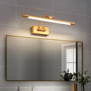 Lámparas de Pared LED Modernas para Galería de Arte, Hierro Dorado/Negro, Ajustables, IP44, para Apartamento, Baño, Espejo - Product Image 3