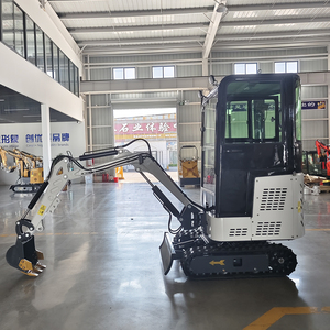 Nueva Miniexcavadora Pequeña, Venta al por Mayor en China, Miniexcavadoras Compactas de 1 Tonelada, 1.5 Toneladas, 1.8 Toneladas, Precios con Cucharón de Agarre en Venta - Product Image 3