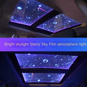 Éclairage intérieur de <span class=keywords><strong>voiture</strong></span> Sky Star Panoramic Roof Film Auto Atmosphere Lamp for Ceiling Roof Modification Vehicle Decorative Lamp - Product Image 3