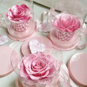 Petite taille <span class=keywords><strong>pas</strong></span> <span class=keywords><strong>cher</strong></span> prix style élégant 4-5cm tête de <span class=keywords><strong>rose</strong></span> roses conservées avec diverses couleurs longue durée de vie pour toujours fleur <span class=keywords><strong>rose</strong></span> verte - Product Image 4