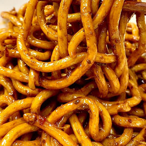 ChuShen Premium harina de trigo <span class=keywords><strong>Udon</strong></span> fideos Q-Bomb XO salsa cubo saludable instantáneo frito a granel al por mayor para uso doméstico - Product Image 2