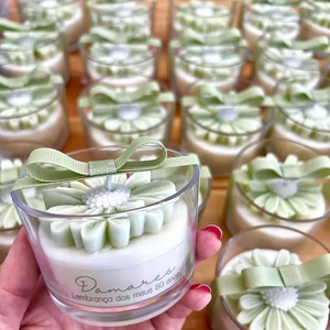 Custom Aromatherapy <b>Candles</b> Stress Relief Decorative Scented <b>Candles</b> With Luxury Ribbon for Wedding Baby Shower Gifts - Product Image 1