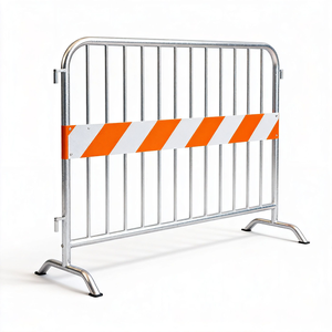 人群控制墙栅栏 <span class=keywords><strong>2</strong></span> 米高围栏户外活动音乐会路障临时铝制交通护栏 - Product Image 2