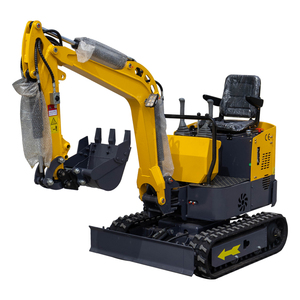 Miniexcavadora de 1000 kg, Equipo con Motor <span class=keywords><strong>Briggs</strong></span> & <span class=keywords><strong>Stratton</strong></span>, 1.1 Toneladas, 1.2 Toneladas, 1.5 Toneladas, Máquina Excavadora Pequeña de Orugas - Product Image 1