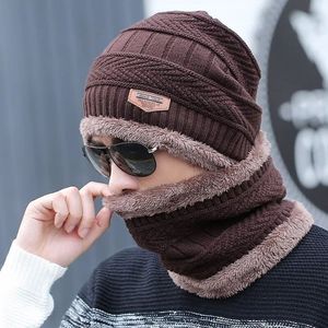 <span class=keywords><strong>Cappelli</strong></span> di inverno Dello Scaldino del Collo Berretti In Maglia Degli Uomini <span class=keywords><strong>Cappelli</strong></span> Berretti Skullies Cofano Per Le Donne Degli Uomini Balaclava Tappi di Testa - Product Image 4