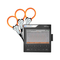Medidor de Panel Trifásico Ethernet MEATROL 96*96mm, Modbus TCP, Analizador de Consumo de Energía, Analizador de Calidad de Energía ME537