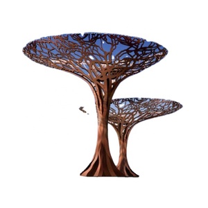 <span class=keywords><strong>Scultura</strong></span> d'Arte in Acciaio Inossidabile a Forma di Albero, Decorazione Metallica alla Moda <span class=keywords><strong>2022</strong></span> - Product Image 1