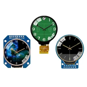 Module d'affichage LCD TFT rond de 1.28 pouces, RGB 240x240, pilote GC9A01, Interface SPI à 4 fils, PCB 240x240 pour Arduino - Product Image 1
