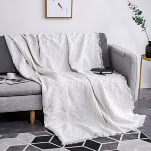 LATAM-funda Reversible de algodón y poliéster para sofá, Protector de muebles de estilo nórdico, para sala de estar - Product Image 5