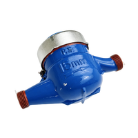Industrial Grade Mechanical Water Meter Dry Type Iron Shell Copper-faced Copper-joint Water Meter