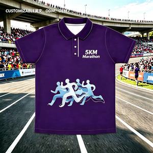 Camisetas de Running para Maratón al por Mayor, Camisetas Publicitarias con Impresión 3D, Camisetas de Poliéster con Logotipo Personalizado, Camisetas Blancas para Sublimación - Product Image 1