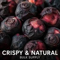 Gefreeze-droogde blauwe bessen, bulkverpakking, rechtstreeks van de fabriek, ingrediënt voor ijs, dessert, smoothie en ontbijt