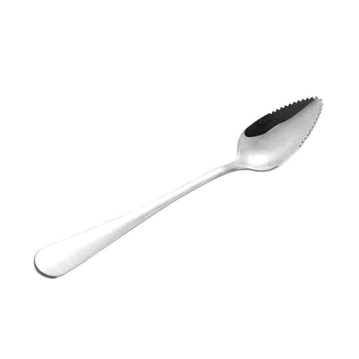 Set 2 Pièces Couverts Télescopiques - Fourchette Et Cuillère Inox 22-63cm | Pour BBQ, Camping, Dessert
