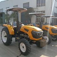 Traktor Pertanian 4WD Baru 50HP 60HP 70HP 80HP 90HP, Traktor Roda Berkualitas Tinggi untuk Pertanian di Lapangan dan Aplikasi Pertanian