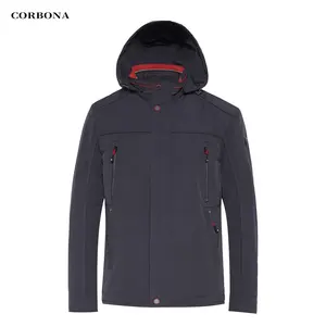 CORBONA nuovo stile Oversize giacca autunnale impermeabile a prova di intemperie da uomo d'affari Casual cappotto invernale da esterno tuta regalo