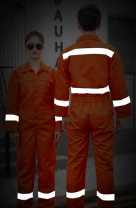 Tùy chỉnh Hi-VIS xây dựng phù hợp với người đàn ông của thợ điện bảo hộ lao động cao phản chiếu tổng thể Coverall làm việc đồng phục - Product Image 5