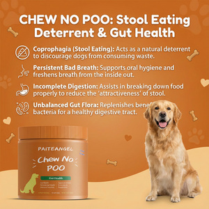 Friandises molles anti-coprophagie pour chiens, marque privée, soutien à la coprophagie, probiotiques, santé intestinale, arrêt de la consommation de selles, vente en gros, personnalisable - Product Image 1