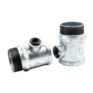 Accesorios de Tubería de Hierro Fundido Maleable Marca JTH, Aprobados por /FM, Rosca BSPT, Zincados, Baja Presión, Flexibles, Resistentes a Químicos y al Fuego - Product Image 2
